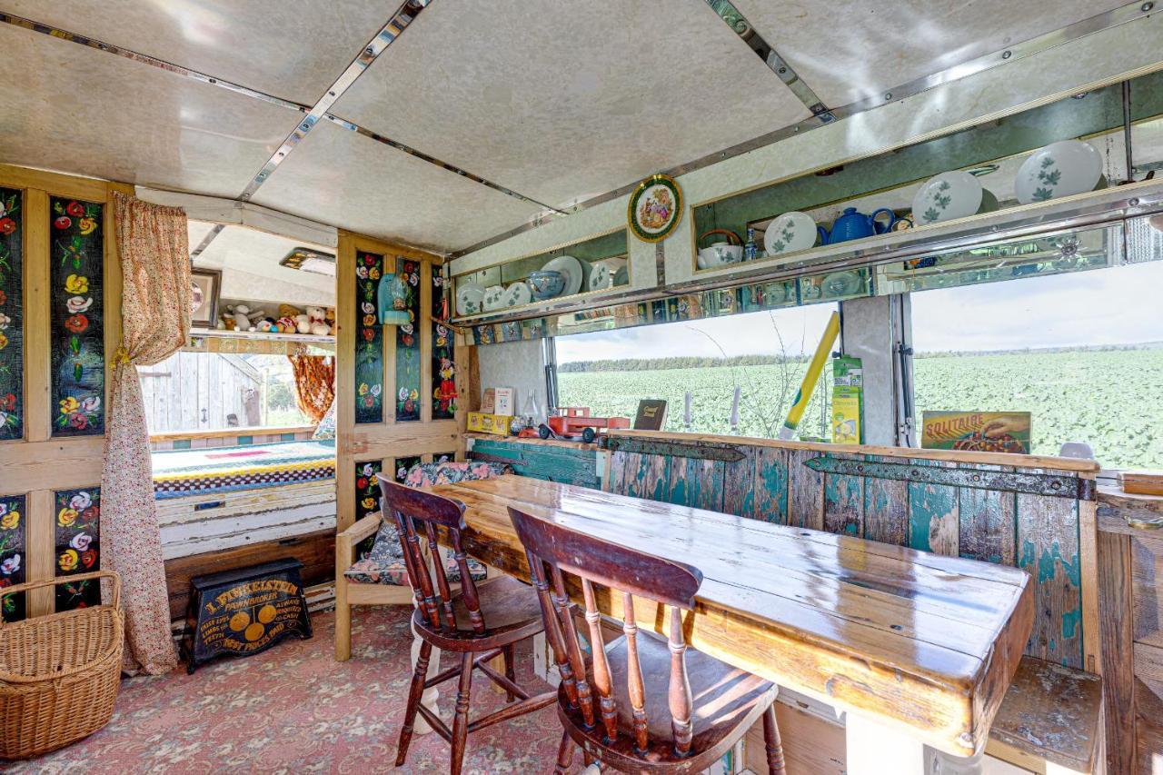 2 X Double Bed Glamping Wagon At Dalby Forest Scarborough Dış mekan fotoğraf